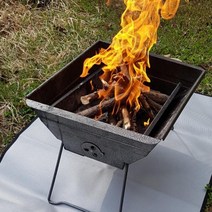 BBQ 화로깔개 방염매트 60X53CM M 캠핑용품 버너 받침대 방열시트 그릴
