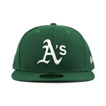 (뉴에라)59 FIFTY 오클랜드 애슬레틱스 [MLBON-FIELD AUTHENTIC ALTERNATE FITTED CAP] NEW ERA OAKLAND ATHLETICS 모자 5