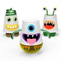 몬스터컵 과학키트 과학실험 몬스터오뚝이 과학도구, 245mm