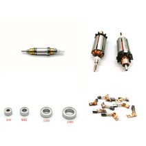 네일샵 전기 드릴 케어 S 210 204 90 102 105 핸드피스 모터 로터 스핀들, 1세트