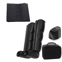 무릎 다리안마기 다리 마사지기 공기 압축 발 발목 종아리 마사지 혈액 순환 피로 4 캐비티, 18.XXL 사이즈 - 2 Leg 1waist SET