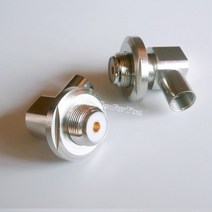 1Pc SO-239 UHF 여성 라디오 솔더 RG8 LMR400 RG213 RG214 케이블 직각 RF 커넥터
