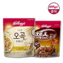 켈로그 대용량 오곡 푸레이크 1200g + 첵스초코 1200g