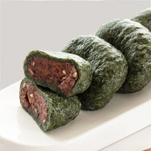 건영 밥알 왕 찹쌀떡 11개 1.3kg (120g x11개입) 당일생산 제품발송 (토 일 공휴일 발송불가), 쑥밥알왕찹쌀떡 11개