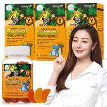 네추럴라이즈 비타민C 앤 아연 꾸미 60p, 150g, 3개