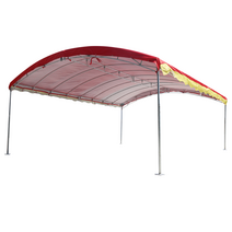 야외 이동식 주차장 차양 천막 차고 단독주택주차장, 3m x 6m+두꺼운 방수 천