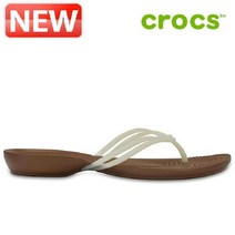 크록스 슬리퍼 41- 204004-1AO Womens Crocs Isabella Flip 여성