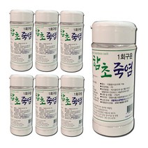 6형제소금 고급 용융소금 명품 미네랄 함초 구운 먹는 소금 함초죽염(220g)-육형제소금밭, 7개, 220g