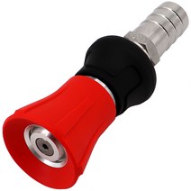 소방용 관창 노즐 소화전 호스 스테인레스 노즐 분사, 32mm 호스 커넥터 물총