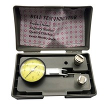 디지털 압력계 다이얼 테스트 0-0.8mm 0.01mm 레벨 게이지 스케일 정밀 미터법, 0-0.8 다이얼 표시기