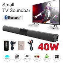 사운드바 40w tv soundbar 유선 및 무선 블루투스 스피커 홈 시네마 사운드, bs28b