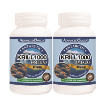 (2병) 어드밴스드 남극 크릴오일 1000mg 60정 인지질 함량 480mg 크릴새우오일 캐나다 영양제 직구 by 카포리아