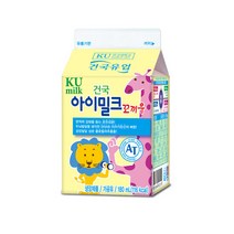 건국우유 가정배달 건국 아이밀크꼬끼우 180ml (주5회/4주), 단품, 단품