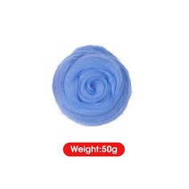 TLKKUE-핸드메이드 스피닝 소프트 양모 섬유 로빙 50g 69 색 인형 제조 바늘 펠팅 공예, 37 type38