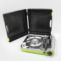 슬림 부르스타 부탄가스 이중안전장치 식탁위 휴대용버너 캠핑렌지 전골집