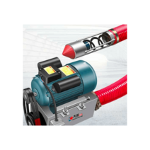 나선형 오거 곡물이송기 흡입배출 분체 펌프 벼 수확, 8m