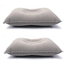 네모라마 에어베게 캠핑 차박 휴대용, 그레이 2개