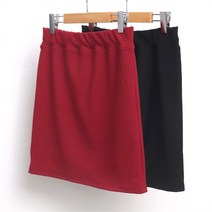 강물처럼 빅사이즈사랑해요 6535L201 골지 미니 스커트 WW (7996779)
