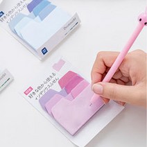 파스텔 독서 플래그 포스티지 인덱스 책 표시 귀여운 포스트지 공시생 얇은 북마크 스티커 책갈피 감성 메모 메모지 플래그잇 판촉물 페이지마커 휴대용 무지 종이 점착 B형