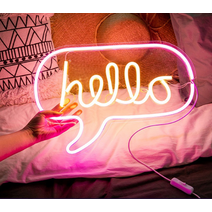 걸이식 open hello love 매장 글자 네온사인 간판 인테리어 파티조명 LED, 3걸이식네온사인-오픈