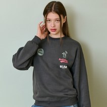 샐러드볼즈 HOLYDAY SWEATSHIRT CHACOAL