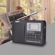FM라디오 FM/AM/SW/LW/TV 미니 사운드 전체 주파수 수신기 시계 및 알람 기능이있는 휴대용 디지털 라디오 2017 신제품, 유형2