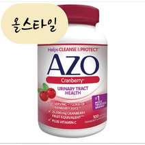 아조 Azo 크랜베리 추출물 100정 x 1통, 1개, 100개