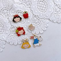 비즈 부자제 바늘 우레탄줄 스마일 과일비즈 동물비즈 태슬 와이어키링, 비즈바늘