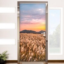 eh245-오후갈대밭풍경 현관문시트지