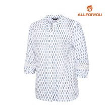 [올포유] [올포유] 여성 보리패턴 블라우스 AWBLJ6661-100_G