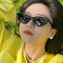 [시스터즈] 여성 선글라스 패션안경 캣츠아이 뿔테