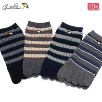 아놀드파마 남성용 면 발가락양말 스니커즈 10족 무좀 발냄새 기능성 통풍 삭스 AP5167