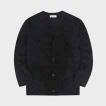 [LAB12] 21F/W 캐시미어 메리노 울 니트 가디건 블랙