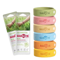 벅스락 아로마 오일 방향 밴드 썸머팔찌 모기밴드 모기퇴치 23년 3월까지 / 수량부족시 랜덤, 핑크