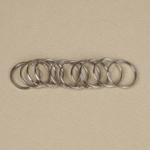 실버 카드링 책철 단어장 펀치 고리 서류 쇠링 링고리 철링 고리링 문서링 10P, 단품, 단품