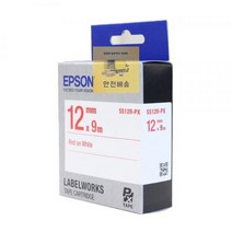 (JMA46993) 라벨테이프 적글 흰바 엡손 SS-12R-PX, 본상품선택, 본상품선택