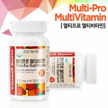 비타민하우스 멀티프로멀티비타민 온가족 종합영양제 하루 나이아신 패밀리 복합 국산 데일리 성인