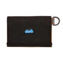카부 빌링스 Black 코튼 캔버스 카드지갑