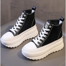 털워커 발편한 워커 하이탑 신발 플리더 플랫폼 웨지 히든 힐 지퍼 봄 가을 따뜻한 겨울