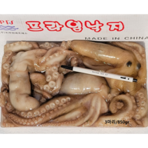 프라임 냉동 활낙지 850gr (3미 4미 5~6미 7~8미), 850g (3마리), 1팩