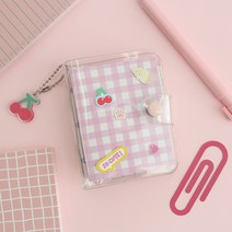 모모팝 3공 미니 바인더 다이어리 세트(5종), PURPLE/과일