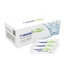나잘후레쉬 식염분말 2.7g x 60포x 3박스 코세정기 의료용 전용 리필용 염화나트륨, 단품