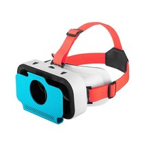 닌텐도 스위치 게임용 VR 헤드셋 고글/VR 안경, 빨강 파랑, 한개옵션1