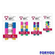 ForU285 판교 팬시슈파크립 대 박스 6개 사무용품 문구용품 집게 클립 홀더