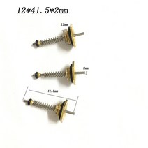 가스히터 난로 파츠 수리 50PCS 고품질 가스 보일러 물 밸브 골무 12mm 길이 LPG, 한개옵션0