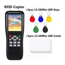 RFID 복사기 Frequency 125Khz 13.56MHZ RFID NFC IC 카드 복사 출퇴근기록기 아파트 도어락ICopy X100 앱, 02 Package A