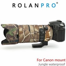 ROLANPRO-시그마 70-200mm F2.8 용 렌즈 카모플라주 코트 레인 커버 스포츠 보호 케이스 나일론 방수, [01] Canon mount A