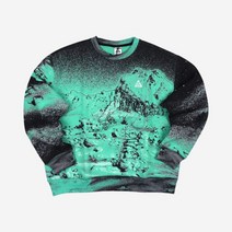 나이키 ACG 써마핏 크루 플리스 AOP 스웨트셔츠 라이트 멘타 Asia Nike Therma Fit Crew Fleece Sweatshirt Light Menta