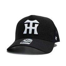 일본발송 NPB-CHLMM04WBP 한신 타이거스 공식 굿즈 47 브랜드 MVP 메쉬 모자 블랙