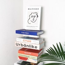 인테리어 빈티지 모형책 엔틱 감성 카페 도서관, 오렌지